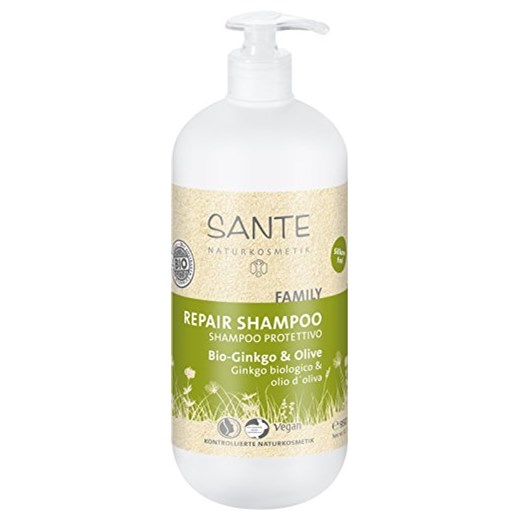 Sante naturalny kosmetyki kur Shampoo Bio-Ginkgo i Olive (950 ML) zielony Sante Naturkosmetik  Amazon