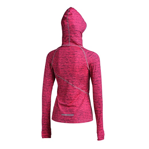 Bluza treningowa z długim rękawem Pink Melange - LBK-301 Nessi Sportswear rozowy XS 