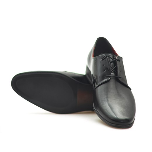 Pantofle Pan 1052 Czarne lico
