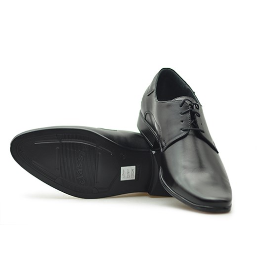 Pantofle Pan 397G Czarne lico