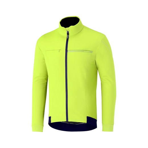 SHIMANO WINDBREAK zimowa kurtka rowerowa, fluor ECWJAPWQS22 Shimano XL wyprzedaż MikeSport