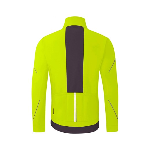 SHIMANO WINDBREAK zimowa kurtka rowerowa, fluor ECWJAPWQS22 Shimano M MikeSport promocja