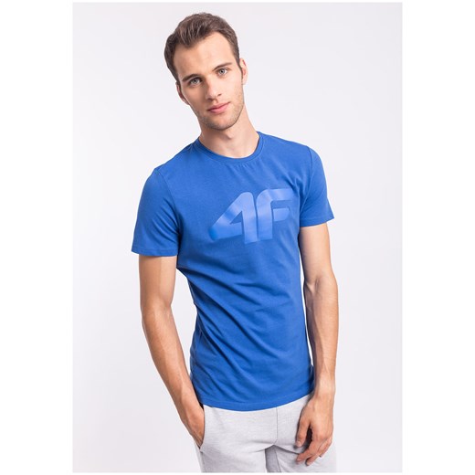 T-shirt męski TSM301z - kobalt 4F   