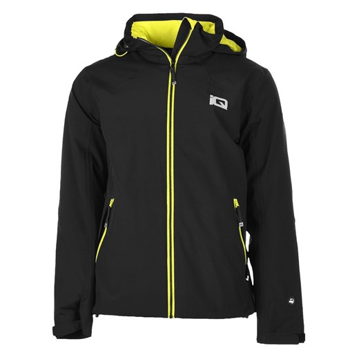 MĘSKA KURTKA PRZEJŚCIOWA NANUM 65376-BLACK/YELLOW GREEN IQ, Kolor - BLACK/YELLOW GREEN, Płeć - MEN, Rozmiar - M