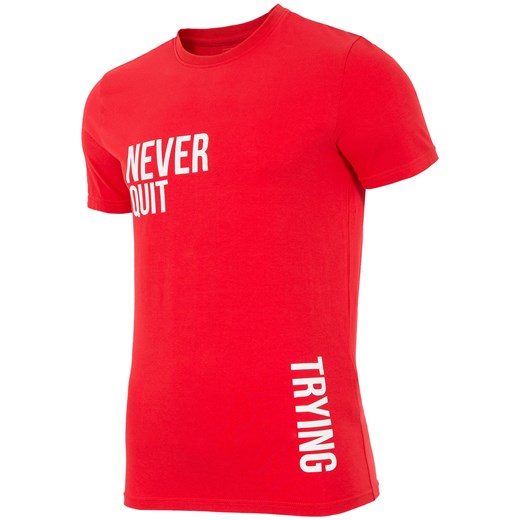 T-shirt męski TSM256z - czerwony 4F   
