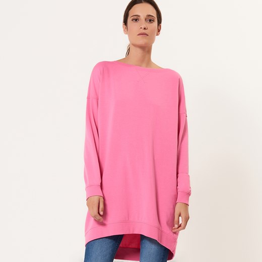 Mohito - Długa bluza ze ściągaczami - Różowy Mohito rozowy L 