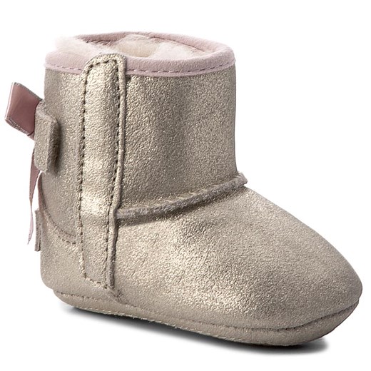 Buty UGG - I Jesse Bow II Metallic 1019630I  Inf/Gold brazowy Ugg 20.5 eobuwie.pl