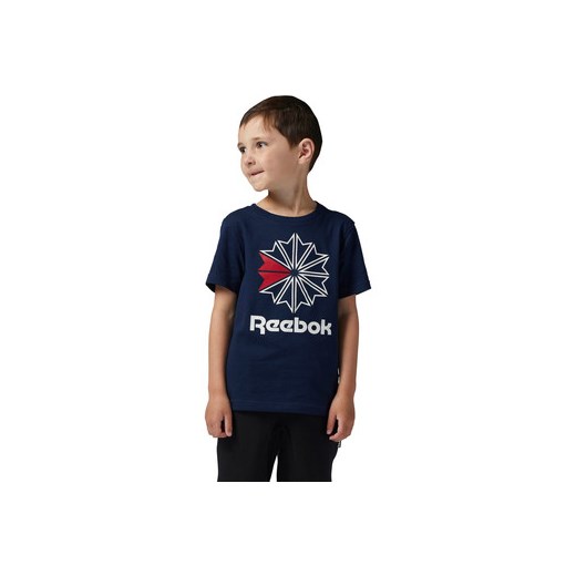 Reebok Classic  T-shirty z krótkim rękawem Dziecko  Koszulka  Large Logo  Reebok Classic rozowy Reebok Classic 5 / 6 lat Spartoo