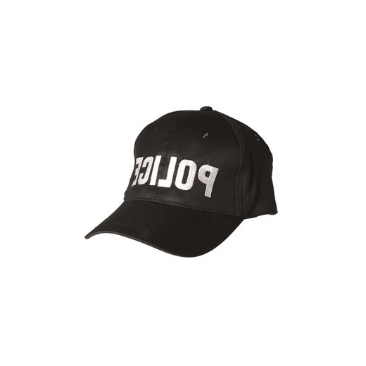 czapka MIL-TEC Baseball Cap "POLICE" Black (12316095) Mil-Tec czarny uniwersalny ZBROJOWNIA