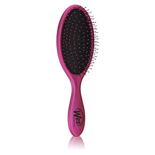Balsam The Wet Brush Pro Select, szczotki do rozplątywania włosów, do zastosowania podczas prysznica różowy metalik czarny Wetbrush  Amazon