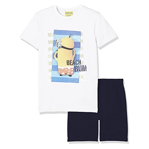 MINIONS T-shirt chłopcy, kolor: biały Minions czarny sprawdź dostępne rozmiary Amazon