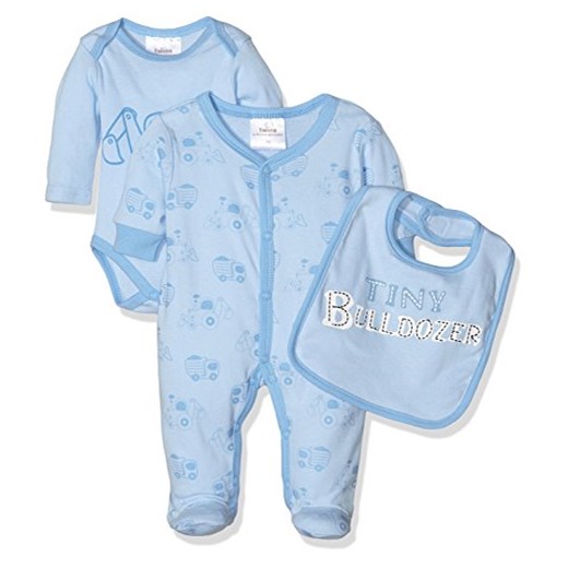 Twins unisex Baby prowadnicowy zestaw 3-częściowy Starter-Kit, kolor: niebieski Twins niebieski sprawdź dostępne rozmiary wyprzedaż Amazon 