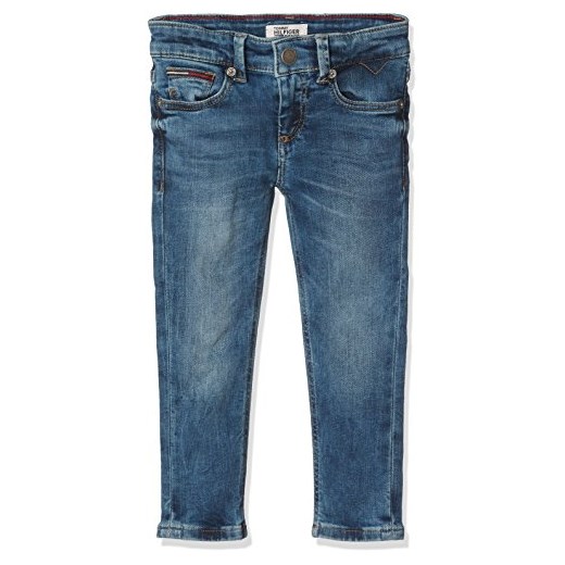 Tommy Hilfiger jeansy chłopięce scanton Slim pmbstr -  krój dopasowany Tommy Hilfiger niebieski sprawdź dostępne rozmiary Amazon okazja 