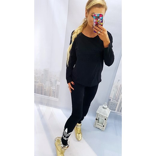 Bluzka 3d czarna Burciaga Butik uniwersalny