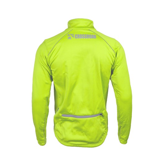 CROSSROAD ROCKFORD zimowa kurtka rowerowa, softshell, fluor Crossroad M MikeSport