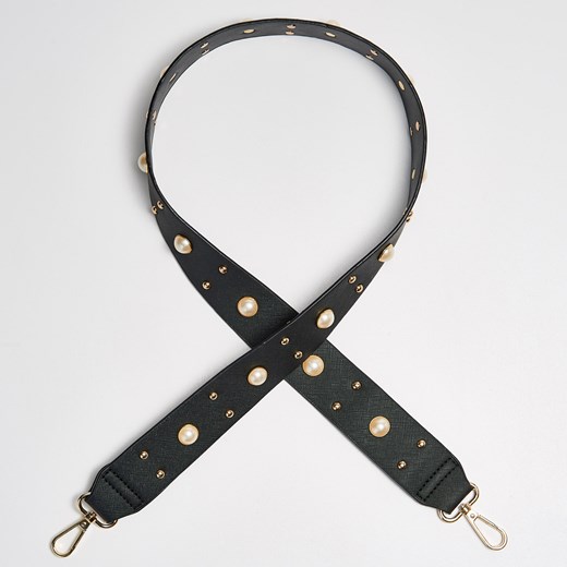 Sinsay - Ozdobny pasek do torebki - Czarny Sinsay One Size