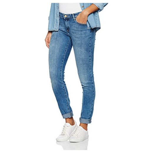 Wrangler Skinny Best Blue Jeans damskie jeansy -  Skinny 31W / 30L