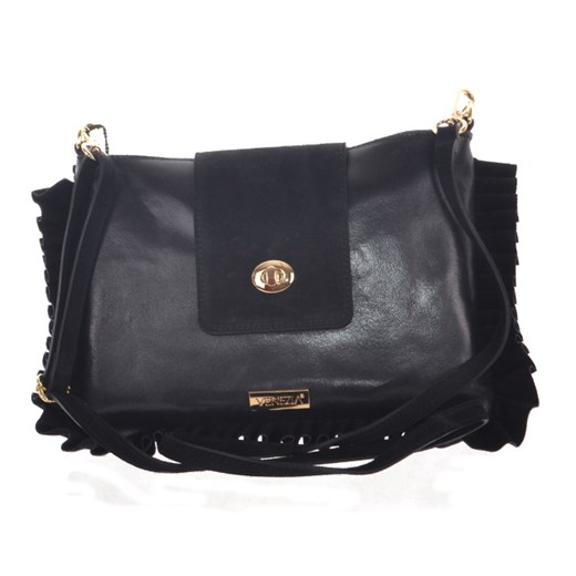 Torebka Venezia 55-7770-M C N Venezia czarny Zielony Butik