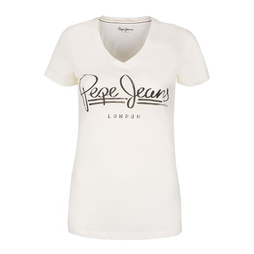 T-Shirt Pepe Jeans Brenda White bezowy Pepe Jeans  okazja VisciolaFashion 