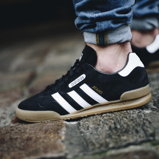 Buty męskie sneakersy adidas Originals Jeans Super BY9775 - czarny/szary || CZARNY