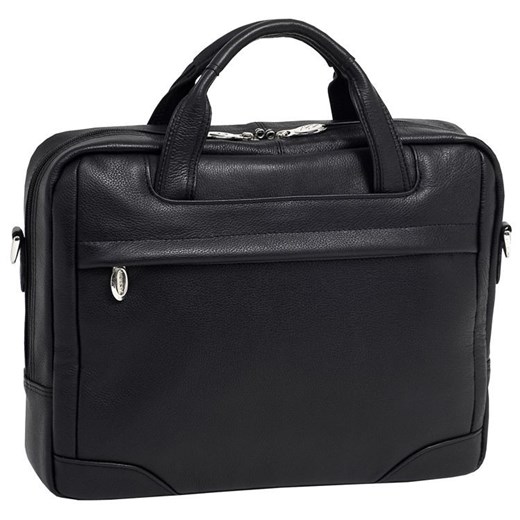 Skórzana torba na laptopa 17" Mcklein Bridgeport 15475L czarna