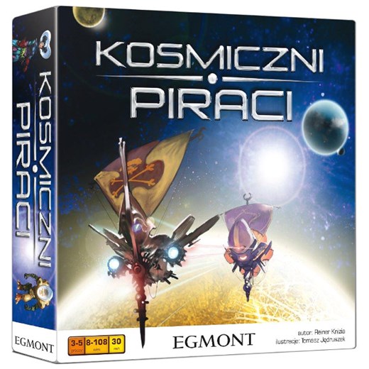 Gra karciana Egmont Kosmiczni Piraci GE-4804 5908215004804 Egmont   Oficjalny sklep Allegro