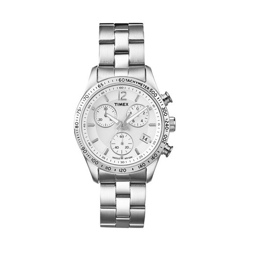 Zegarek damski Timex T2P059 srebrny Timex Oficjalny sklep Allegro
