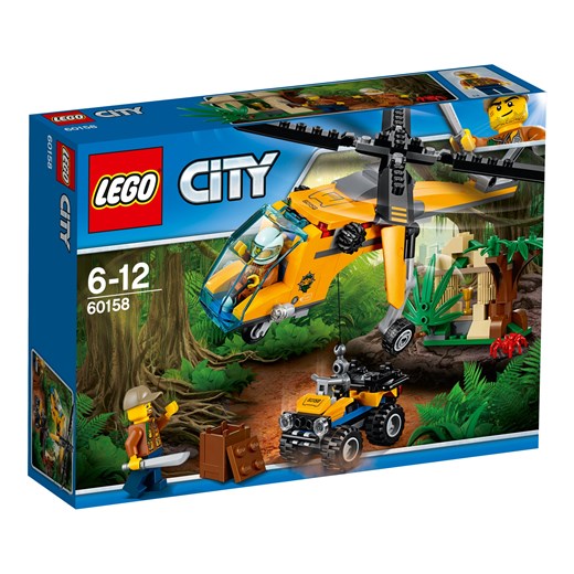 Klocki LEGO City Jungle Explorers Helikopter transportowy 60158 Lego   Oficjalny sklep Allegro