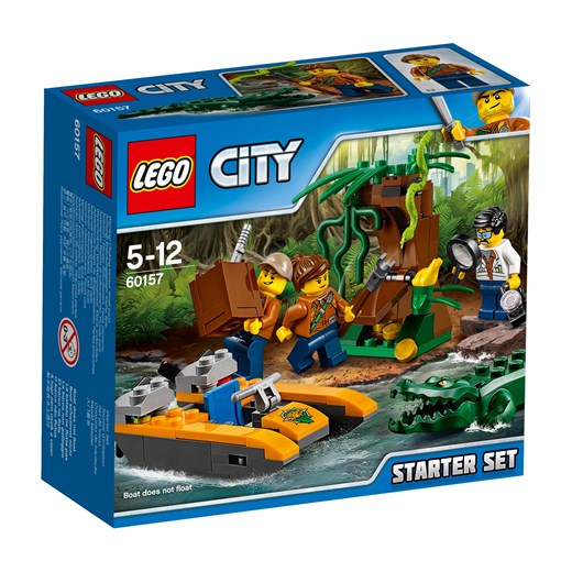 Klocki LEGO City Jungle Explorers Dżungla — zestaw startowy 60157  Lego  Oficjalny sklep Allegro