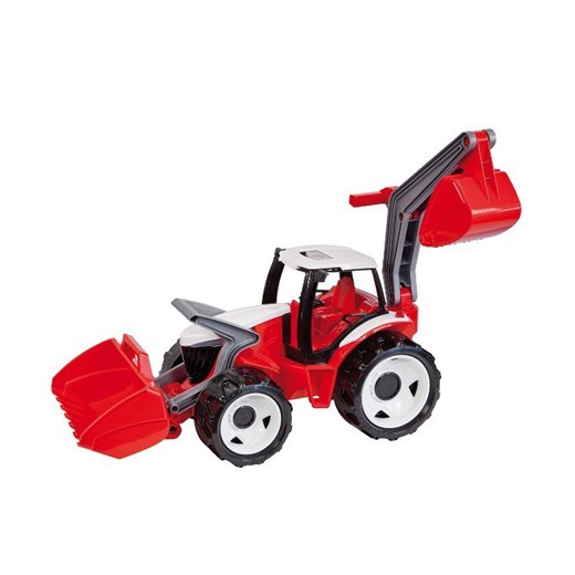 Traktor z łyżką koparki 107 cm czerwony Lena ZL-02081 Lena   Oficjalny sklep Allegro