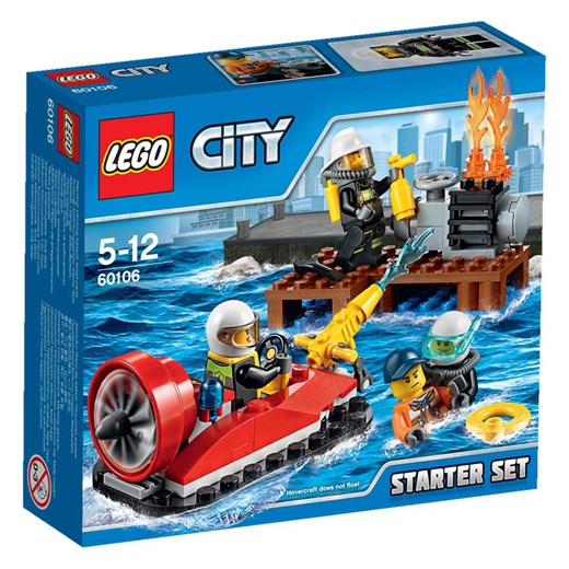 Klocki LEGO City Strażacy-Zestaw startowy 60106 Lego   Oficjalny sklep Allegro