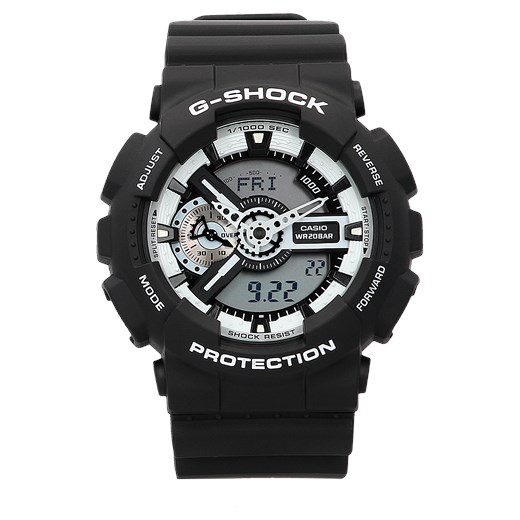 Zegarek męski Casio G-Shock GA-110BW-1AER stoper