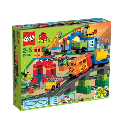 Klocki LEGO DUPLO Pociąg Zestaw Deluxe 10508  Lego  Oficjalny sklep Allegro