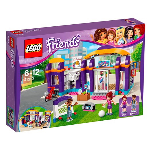 Klocki LEGO Friends Centrum sportu w Heartlake 41312 fioletowy Lego  Oficjalny sklep Allegro