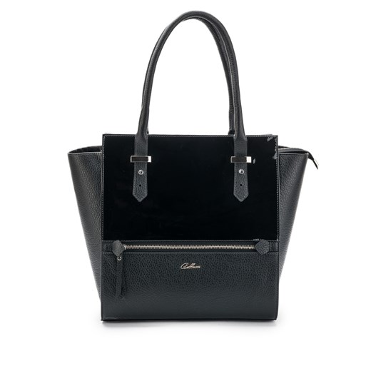 Torebka Franco Bellucci z kryształkami Swarovskiego Franco Bellucci bialy Oka Bags
