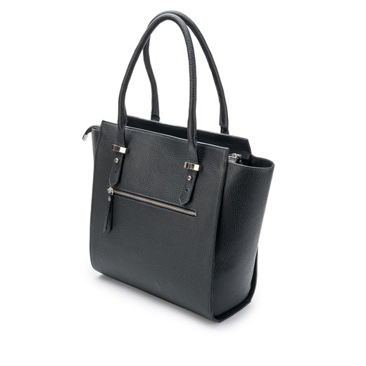 Torebka Franco Bellucci z kryształkami Swarovskiego Franco Bellucci szary Oka Bags