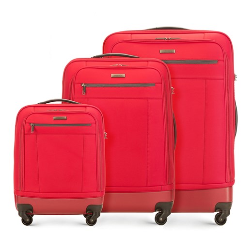 56-3S-51S-30 Set walizek pomaranczowy Wittchen   okazyjna cena 