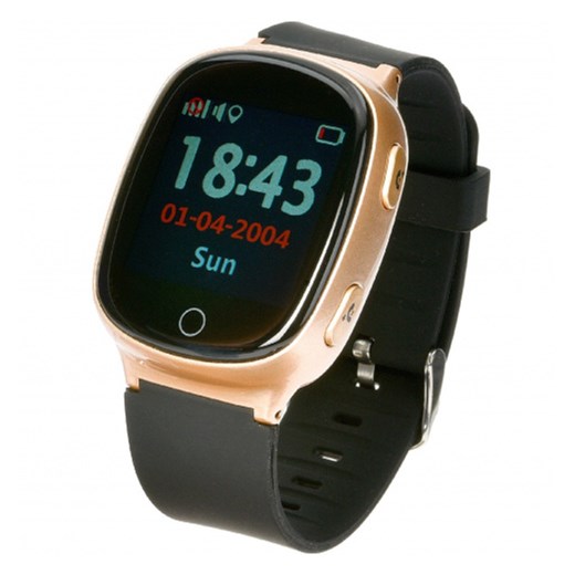 Smartwatch lokalizator GARETT GPS3 Złoty Garett czarny  otozegarki