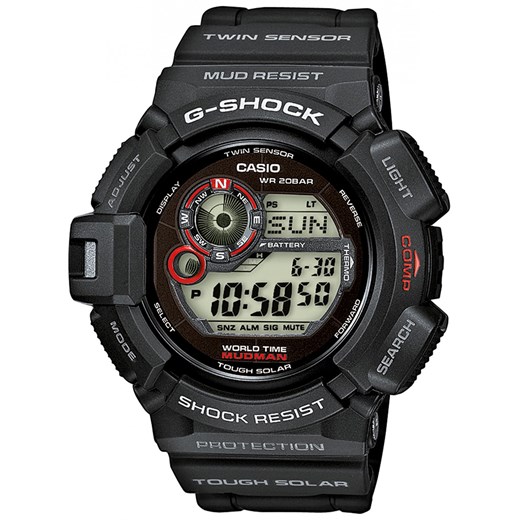 Zegarek męski Casio  G-SHOCK MUDMAN G-9300-1ER