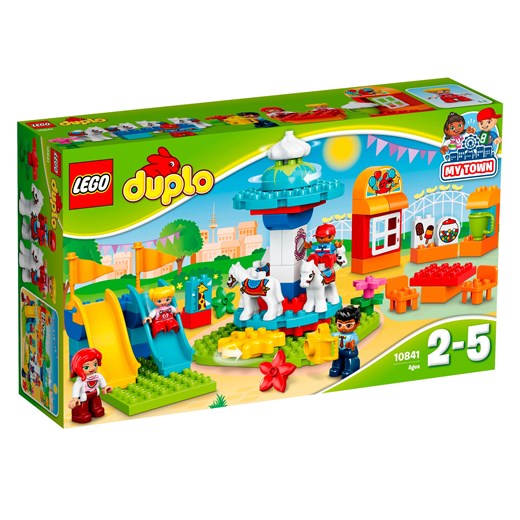 Klocki LEGO DUPLO Wesołe miasteczko 10841 Lego zielony  Oficjalny sklep Allegro
