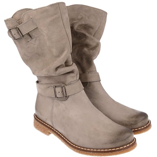 Kozaki damskie NIK Giatoma Niccoli® 08-0517-02-0-08-03 szare szary Nik 36 NIK butik