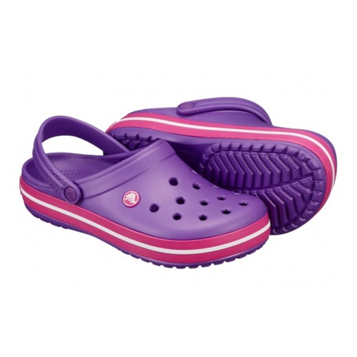 Crocs Crocband Neon Purple / Candy Pink (fiolet) Crocs fioletowy 36/37 okazja goodbut.pl 