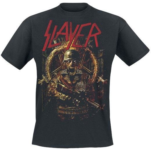 Slayer - Comic Book Cover - T-Shirt - czarny