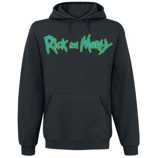 Rick And Morty - Riggity Riggity Wrecked - Bluza z kapturem - czarny