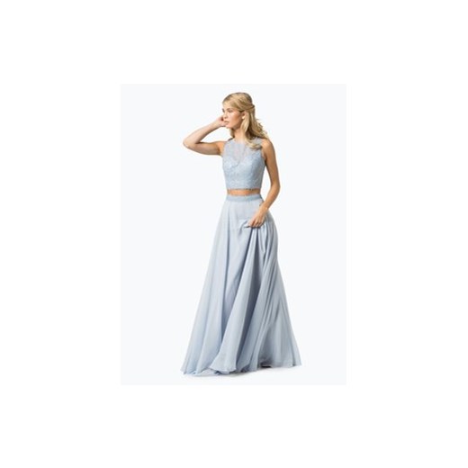 Luxuar Fashion - Damska sukienka wieczorowa, niebieski  Luxuar Fashion 32 vangraaf