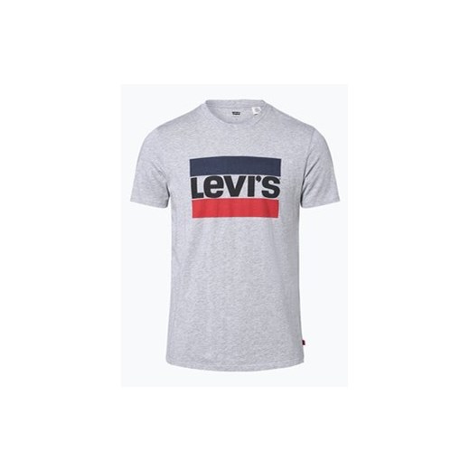 Levi's - T-shirt męski, szary szary Levis M vangraaf