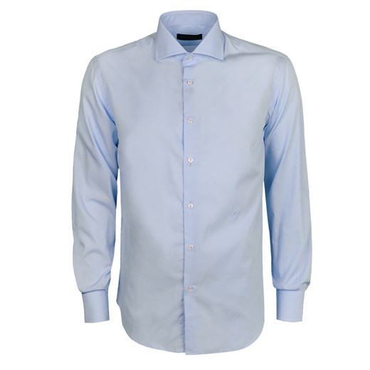 Trussardi Koszula "Slim" niebieski  40 ubierzsie.com promocyjna cena 