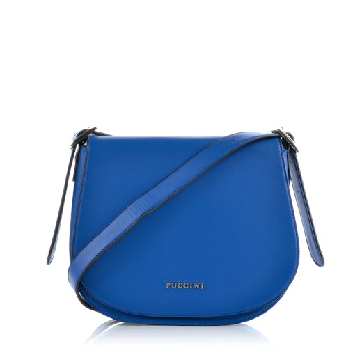 Fashion Collection torebka listonoszka niebieski Puccini  Royal Point