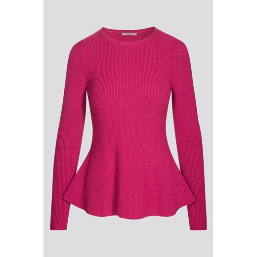 Sweter z imitacją baskinki ORSAY rozowy M orsay.com