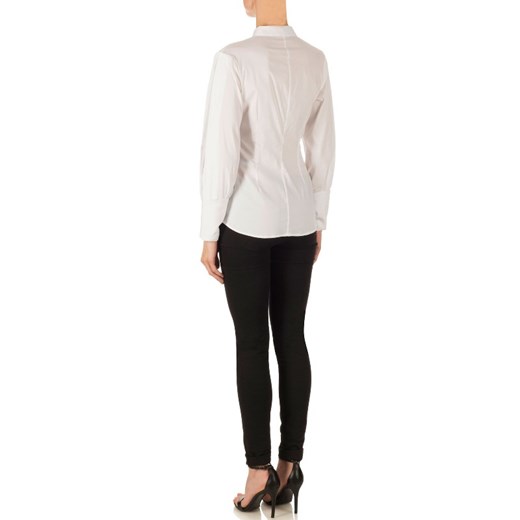 ELISABETTA FRANCHI - KOSZULA BIAŁA ROZCIĘTE RĘKAWY Elisabetta Franchi 44 luxury-fashion.pl